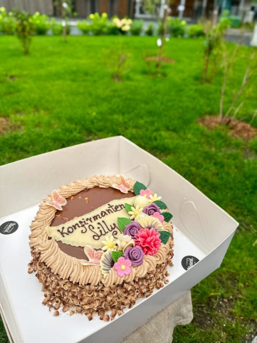 Sjokoladekake (18 pers)