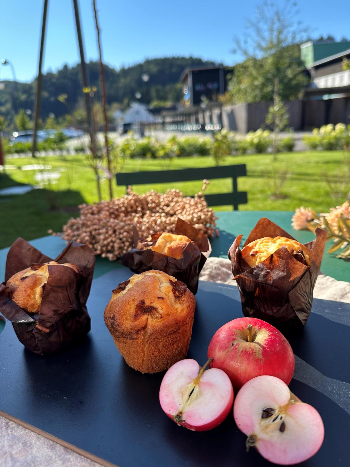 Muffins eple glutenfri