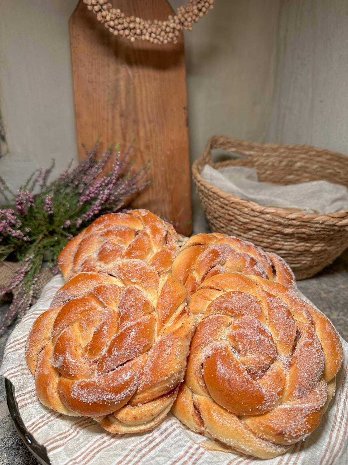 Kanelknute m/sukker