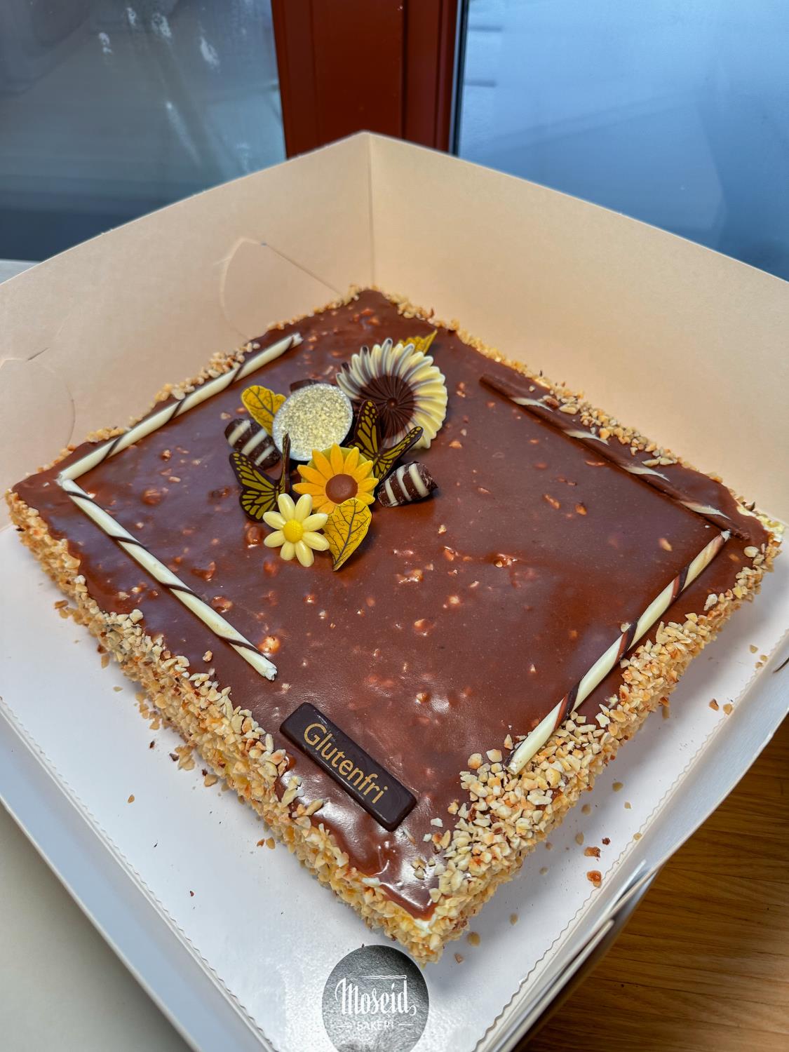 Firkløverkake 20 pers