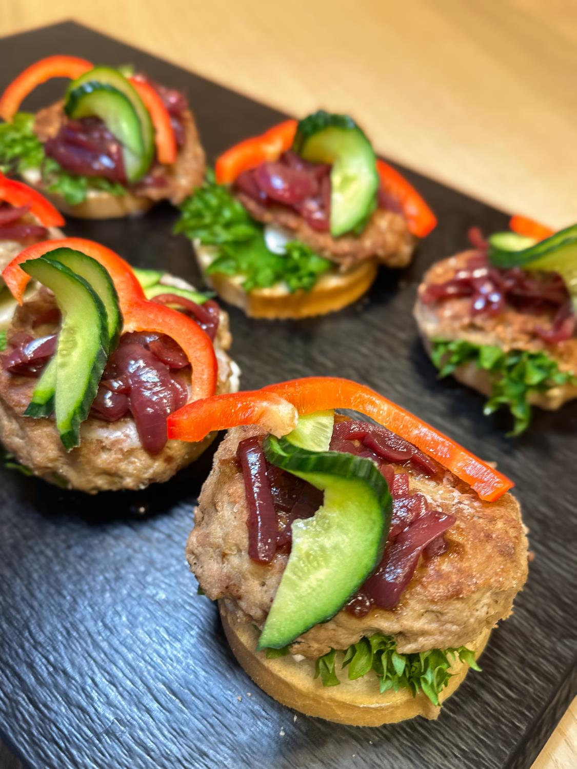 Smørbrød m/karbonade