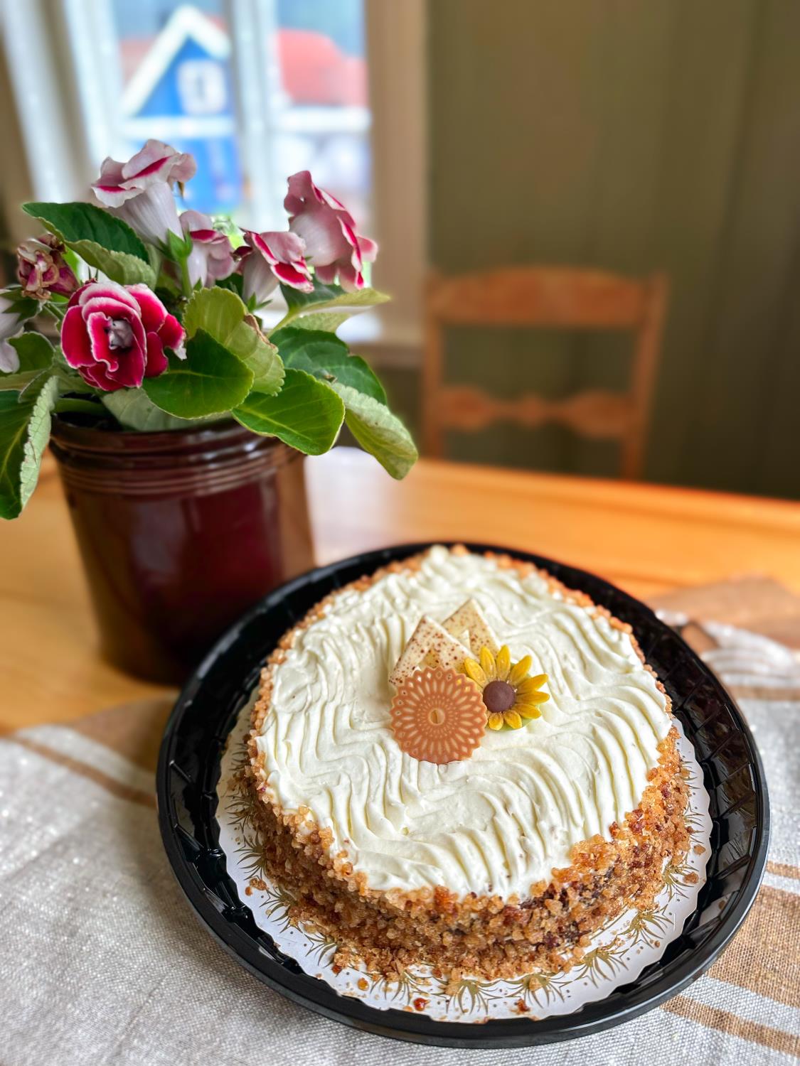 Gulrotkake Weekendkake 6-8 pers