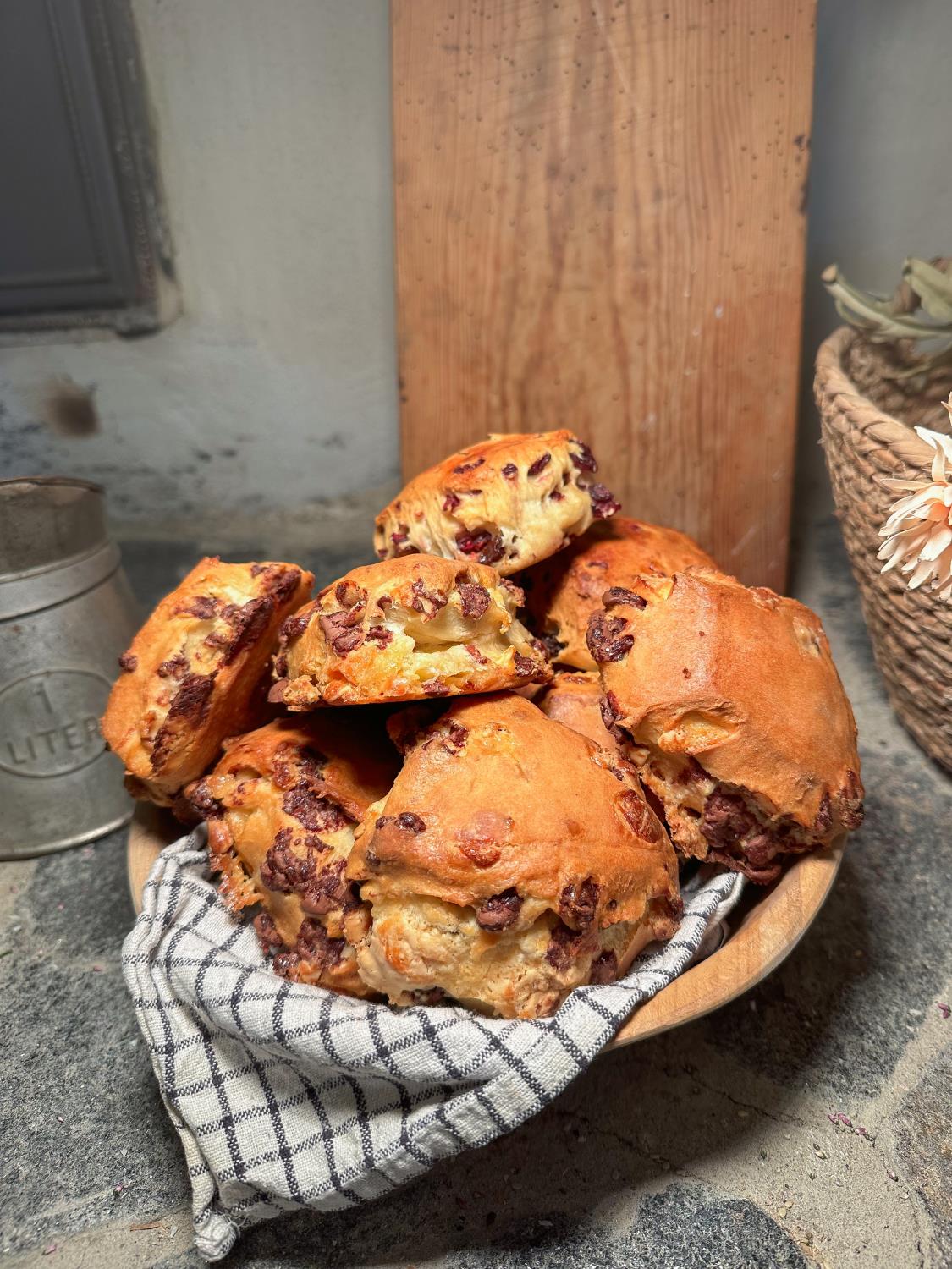 Scones sjokolade