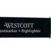 Textmarker Westcott grønn