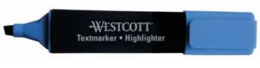 Textmarker Westcott blå