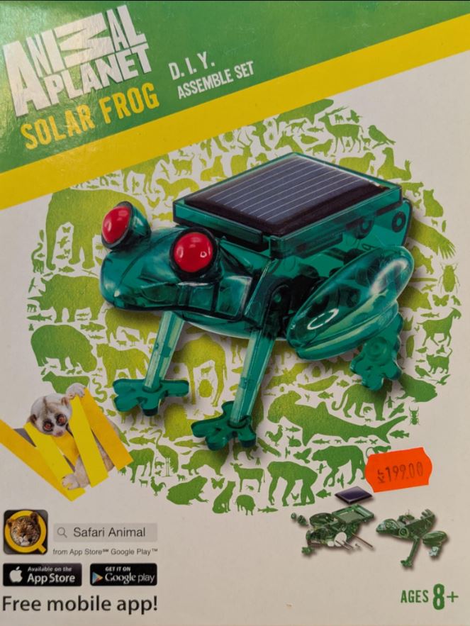 Animal Planet Solar Frog