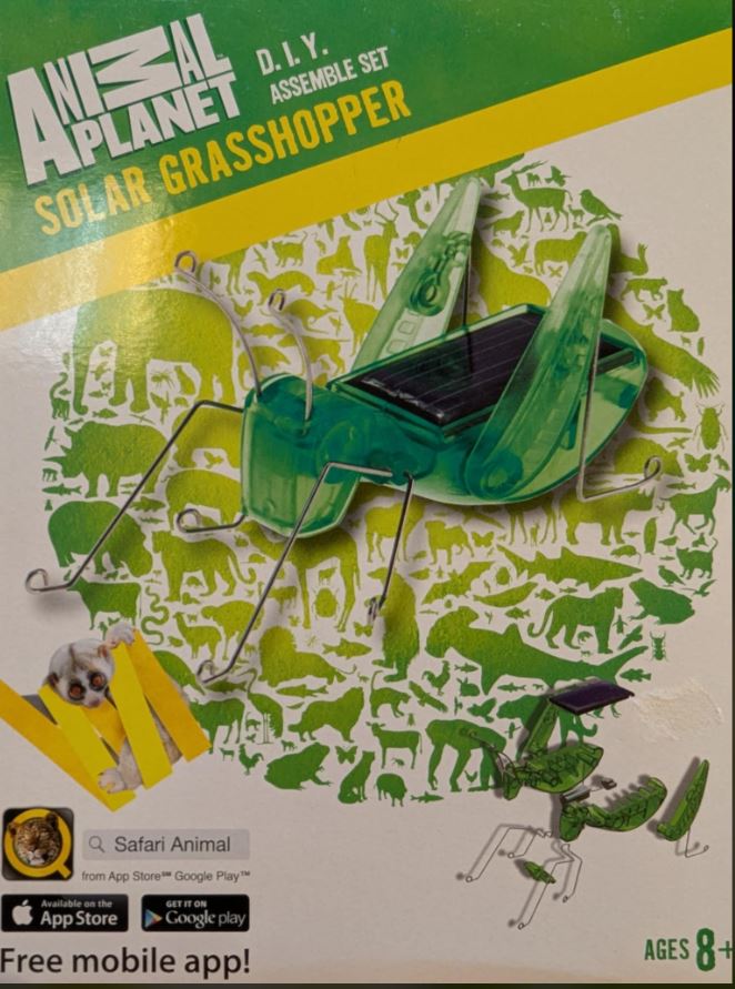 Animal Planet Solar Grasshopper