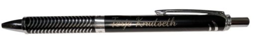 Pentel ENERGEL ALLOY RT BLACK BARREL