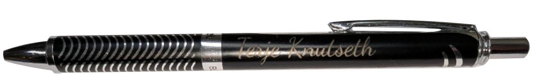 Pentel ENERGEL ALLOY RT BLACK BARREL