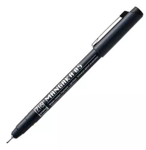 ZIG Mangaka Fineliner 05 Sort