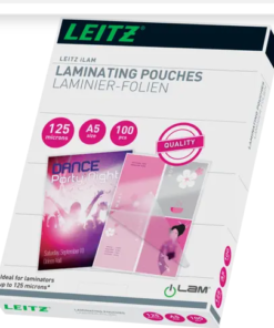 Leitz Lamineringslomme A5 125my (100)