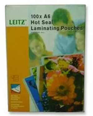 Leitz Lamineringslomme A6 125my (fp med 100 stk)