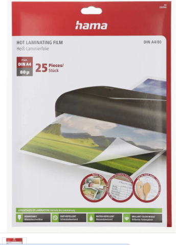 HAMA Hot Laminating Film DIN A4