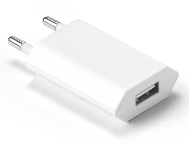 USB-lader WOESE Hvit USB-A strømadapter