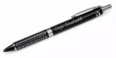 Pentel Energel Alloy RT Black barrel