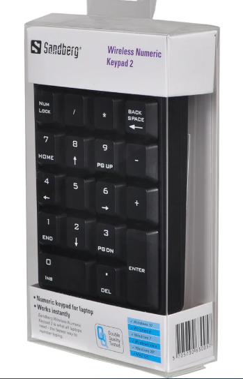 Trådløs Numerisk Tastatur 2