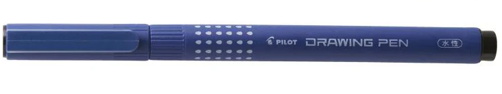 Pilot Fineliner Drawing Pen 0,8 Sort