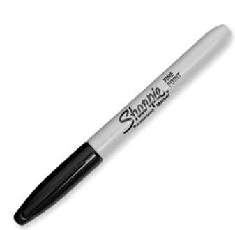 Sharpie fine sort