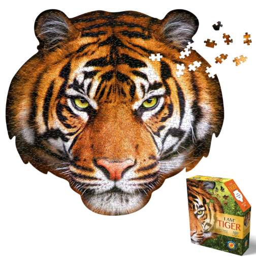 I Am Tiger, Head Shape Puzzles 550 biter