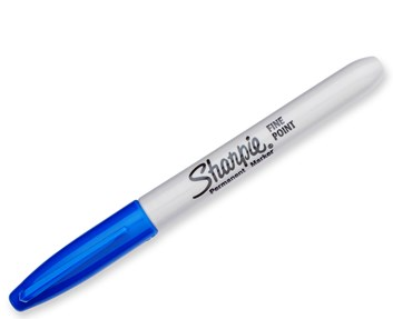 Sharpie fine blå