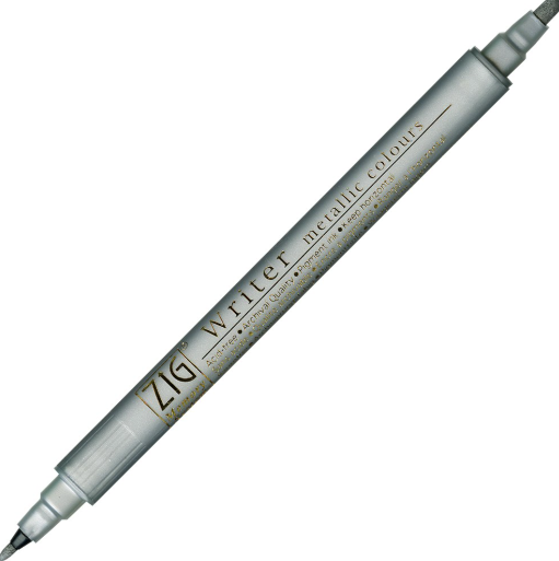 ZIG Metallic Writer Silver