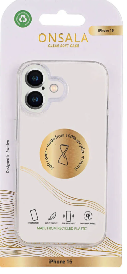 ONSALA Back Recycled Clear Case TPU