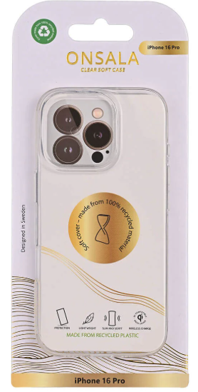 ONSALA Back Recycled Clear Case TPU