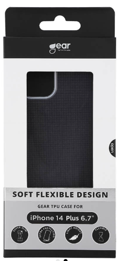 GEAR Backcover Transparent TPU iPhone 14 Max