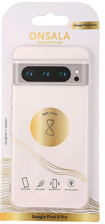 ONSALA Back Clear Case TPU Google Pixel 8 Pro