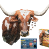I Am Longhorn, Head Shape Puzzles 550 biter
