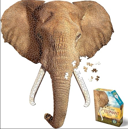 I Am Elephant, Head Shape Puzzles 700 biter