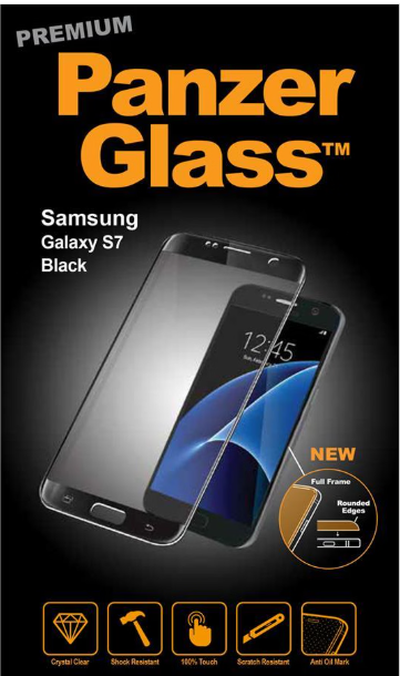 PanzerGlass PREMIUM Samsung S7 Black