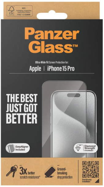 PanzerGlass iPhone 15 Pro