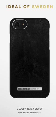 Atelier Case iPhone 8/7/6/6S/SE Glossy Black