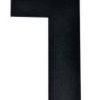Husnummer 1 svart 200mm