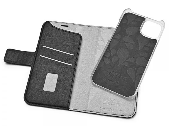 Onsala iPhone 13 Etui Fashion Edition Avtakbart Deksel Midnight Black
