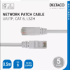 Deltaco Nettkabel CAT6 0,5