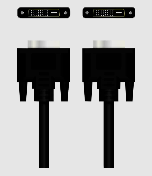 QNECT DVI-I Dual link kabel 2m