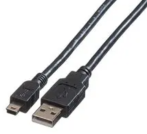 ROLINE USB 2.0 Cable Mini Type A/ 5pin Mini 1,8m