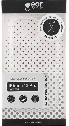 GEAR Mobilskal TPU Transparent - iPhone 13 Pro