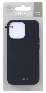 ONSALA Mobildeksel Silikon Black - iPhone 13 Pro
