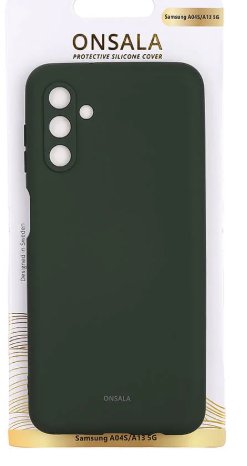 ONSALA Mobildeksel Silikon Olive Green - Samsung Galaxy A13 5G / A04s