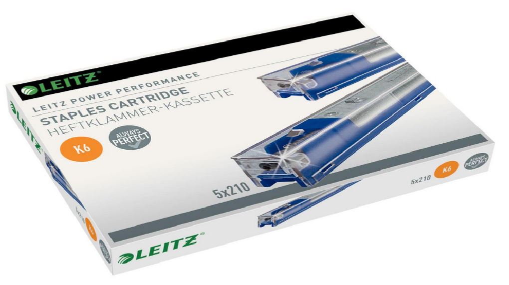 Stifter Leitz 5591 26/6 f 5551 blå (fp med 5 bokse