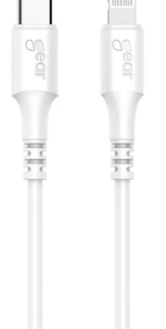 GEAR Ladekabel USB-C til Lightning 2m