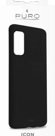Puro Samsung Galaxy S20 Deksel Icon Svart