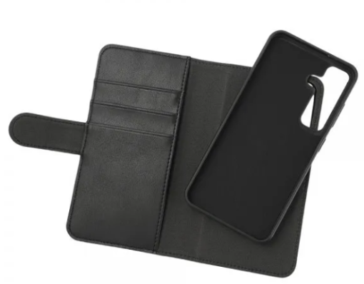 Essentials Samsung Galaxy S24 Etui 2-in-1 Vegan Leather Svart