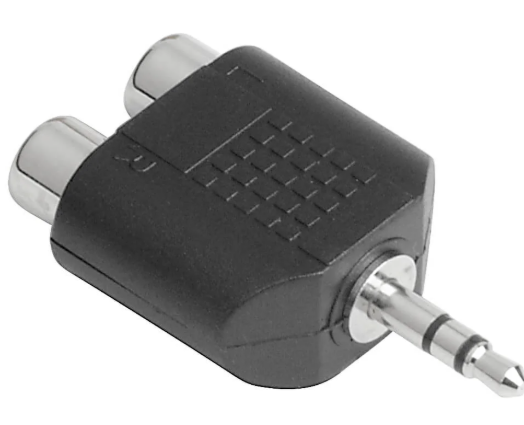 Adapter 3,5mm han,2xphono hun