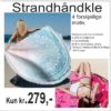 Strandhåndkle ca. Ø150cm