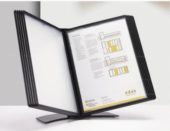 Easymount bordstativ A4 m/10 lommer sort