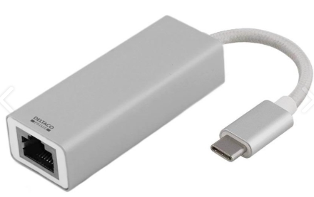 Deltaco USB-C Network Adapter 1 Gbit/s